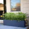 Combinación de Macetero y Valla para Exteriores para Uso Comercial, Adecuada para Macizos de Flores en Cafeterías, Restaurantes y Plazas Comerciales