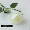 Tela de seda flor de simulación de rosa única boda al aire libre día de San Valentín regalo rosa transfronteriza rosa de simulación al por mayor