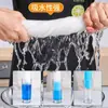 Paño de Limpieza Semanal Desechable de Fibra de Bambú, Paño de Cocina para Eliminación de Manchas, Absorción de Aceite, Engrosado, Doble Uso para Seco y Húmedo, Paño de Limpieza Perezoso