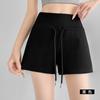 Shorts Deportivos Casuales de Cordón Estilo Americano Calidad Tiktok para Mujer 2026 Nuevo Verano Adelgazantes de Línea A Pantalones Cortos