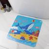 Alfombra de baño con estampado de dibujos animados de Amazon Jet, antideslizante, para ducha y baño, lote de fábrica