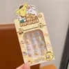 Adesivos de Unha Sanrio para Crianças, Arte de Unha Fofa e Divertida, Peças de Unha para Estudantes, Peças de Unha Doces, Unhas Vestíveis para Crianças