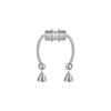 Anillo nasal magnético no perforado transfronterizo no perforado magnético pseudo-uña nasal clip nasal aro nasal acero inoxidable anillo nasal al por mayor