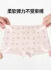 Roupa Íntima de Algodão Puro para Meninas Dingmi Urso, Classe A, Sem Apertar, Macia e Amiga da Pele, para Meninas, Crianças de Tamanho Médio e Grande, Boxer de Algodão