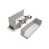 Máquina de soldar directa de fábrica, caja de limpieza especial de escoria de estaño, limpiador de cabezal de soldador soplado con aire, caja de estaño soplado de soldador de doble cabezal
