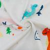 Fabricantes de tejidos estampados de algodón peinado Spot 32s, tejido de punto de algodón puro, gasa estampada para camisetas de ocio de primavera y verano.