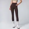 Pantalones de Yoga Elásticos Cómodos de Estiramiento Cintura Alta Control de Abdomen Levantamiento de Glúteos Específicos para Entrenamiento de Pilates y Deportes