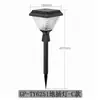 Lámpara de pie solar para exteriores, lámpara de césped, lámpara de pie para patio, plaza, villa, jardín, lámparas de césped para jardín