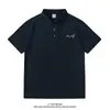 Camisa Polo de Manga Corta para Hombre 2026 Verano Nuevo Casual Versátil Camiseta Estampada con Cuello de Solapa Corte Ajustado Ins Top