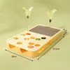 Novo Conjunto de Brinquedos para Gatos com Varinha com Penas, Brinquedos Auto-Divertidos para Gatos, Suprimentos para Gatos, Arranhador para Gatos, Atacado Transfronteiriço