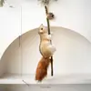Decoração de Novo Produto Transfronteiriça Decoração de Natal Pingente de Esquilo Artificial Árvore de Natal Decoração Criativa Esquilo Coreano