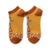 Calcetines de Algodón Unisex con Estampados de Animales, Calcetines Cortos Personalizados, Calcetines Tipo Mocasín Serie Frutas, Calcetines Bajos para Mujer Estilo Dibujos Animados