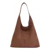 Bolsa de axila de grande capacidade para mulheres, novo estilo 2026, casual e moderna, adequada para o trajeto e uso diário, bolsa de ombro com um design chique e elegante