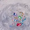 Paquete de material para manicura 2024 primavera y verano nuevo estilo mono mismo estilo hacha Corazón Torcido Cristal K9 diamante flash manicura al por mayor