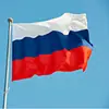 Bandeira russa 4 90 * 150cm 3 * 5ft Bandeira russa EUA Reino Unido França Alemanha perfurar