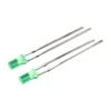 3mm F3 Cabeza Plana Niebla Enchufe Borde Lámpara LED Perla Diodo Emisor de Luz Jhgd Súper Brillante y Alto Brillo