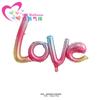 Día de San Valentín Corazón de Amor Forma de Corazón Pared de Fondo Decoración de Boda Fiesta de Propuesta Globos de Papel de Aluminio Forma de Corazón