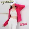 Nueva Chaqueta Deportiva con Capucha Gruesa y Cálida Estilo Lulu para Mujer, Cardigan Casual para Yoga, Entrenamiento, Fitness