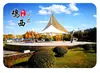 Escultura del Gallo Grande de Jixi, Estación de Jixi, Montaña Qilin, Paisaje de la Isla del Tesoro, Imanes de Vidrio para Refrigerador, Decoración de Souvenir Turístico