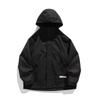 Chaqueta para hombre chaqueta para hombre primavera y otoño retro americano talla grande holgada montaña exterior alta calle overol con capucha