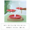 Plato de Fruta para el Hogar, Mesa de Café para Sala de Estar, Plato de Fruta de Múltiples Niveles, Soporte para Bocadillos de Té de la Tarde, Soporte para Pasteles y Bocadillos, Pastel Europeo