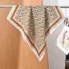 Bufanda de seda de espiga para mujer, nuevo estilo primavera/verano, chic francés, accesorio versátil para decorar cuellos, camisas, trajes, diademas y accesorios para el cabello