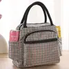 Bolso Nuevo para Mujer Bolso de Tela Impermeable Bolso Grueso de Cinco Capas para Mamá Bolso de Mano para el Trabajo Bolso para Lonchera Bolso de Mano Bolso de Regalo para Mamá