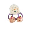 Paquete de 2 tarjetas con adorables anillos de pelo de animales para niños, suaves, muy elásticos, sin dañar el cabello, color gelatina, cuerda para atar para bebés.