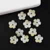 Cuentas de Agujero Flor de Ciruelo Esmaltadas Degradadas de 10 mm Cuentas de Flor Estereoscópicas Difuminadas para Pasador de Pelo de Estilo Antiguo DIY Pendientes Accesorios de Joyería