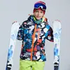 Ropa de Esquí Infantil Kuluoxing Ropa de Esquí para Niños e Niñas Impermeable Cálida Transpirable Exterior Chaqueta Gruesa de Algodón