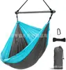 Soporte de Tubo de Acero Ligero Tela de Nailon para Exteriores Almacenamiento Hamaca Plegable de Camping Silla Colgante Nailon Resistente al Desgarro e Impermeable