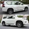 Adecuado para Toyota Prado Modificado Tiras Decorativas Brillantes Electroplateadas para Puerta y Tiras Dominantes Especiales Anticolisión para Carrocería