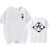 Modal Transfronteiriço Mais Vendido Camiseta de Algodão Anime Cosplay Bleach Kenpachi Unissex Gola Redonda