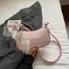 Bolsa de Ombro da Moda Shuai Mi Jia, Bolsa Transversal Casual de Nicho, Versão Coreana Nova Tendência Bolsa Quadrada Pequena Simples, Bolsa de Braço