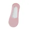 Meias femininas invisíveis de corte baixo de corte baixo primavera e outono verão antiderrapante antiderrapante calcanhar ins da moda rosa verão meias finas