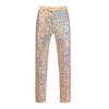 Pantalones ajustados de moda para comercio exterior transfronterizo de mercancías a largo plazo, pantalones casuales rectos para hombre, pantalones dorados