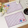 Mantel Bordado con Cuentas Decoración de Escritorio Resistente a Altas Temperaturas Almohadilla Aislante Térmico Anti quemaduras Estilo Ins Hecho a Mano Especial Antideslizante Dropshipping