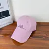 Gorra de béisbol de cabeza grande de primavera coreana para mujer, gorra suave con letras bordadas tridimensionales, gorra parasol de marca de moda para hombre.