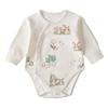 Abrigo para Bebé de Primavera y Otoño Ropa para Pedos para Bebé Manga Larga Pijama de Manga Larga para Niños y Niñas Cómoda Ropa de Algodón para el Hogar para Recién Nacido