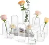Amazon traje florero pequeño arreglo floral alto sentido florero de vidrio hidropónico adornos estilo ins decoración fábrica de comercio exterior
