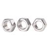 Tuerca Hexagonal de Acero Inoxidable 304/316/201 Din934M2M2.5M3M4M5M6M8M10M12M14
