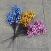 Tela de Seda de Gipsofila Simulada Arreglos Florales Pequeños para Decoraciones de Boda, Exhibición en Casa, Flores Artificiales, Ramos Simulados Venta al Por Mayor