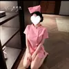 Lindo e Sedutor Conjunto de Uniforme Sexy de Enfermagem Lingerie Puro Desejo Cama Cosplay Tentação Peça Única Dropshipping a