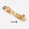 Clip de resorte Clip automático Clip automático DIY Lazo Metal Recubierto de galvanoplastia Accesorios de clip de resorte Pasador automático Materiales para pasador de pelo Venta al por mayor