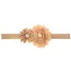 Diadema infantil de girasol Borde crudo doce ángulo color sólido diadema de bebé accesorios para fotografía de bebé tocado 24 colores
