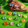 Paisaje Micro Color Sólido Animal Pequeño Resina Adornos Pequeños Piezas Lindas de Accesorios de Bolsa Ciega Mini Decoraciones de Escritorio para Coche