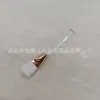 Salão de Beleza Bastão de Cristal Transparente Pincel para Máscara DIY Pincel de Maquiagem para Beleza Pincel de Aplicação de Argila Branca Ferramenta de Limpeza Facial