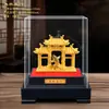 Enfeite de Peixe Dourado para Atrair Riqueza, Decoração para Casa para Sala de Estar, Item Artesanal, Presente de Inauguração para Lojas e Empresas, Venda Direta do Fabricante