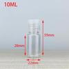 30 100 300ml Frascos de Plástico Pet Transparentes para Loção com Tampa Flip-Top Frascos Vazios Tampa Borboleta Frascos Dosadores Frascos Squeeze com Escala