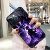 Funda Luminosa con Flash para Huawei Samsung Apple 16 Funda para Teléfono Dibujos Animados Apple 11Prodiy Aplicable